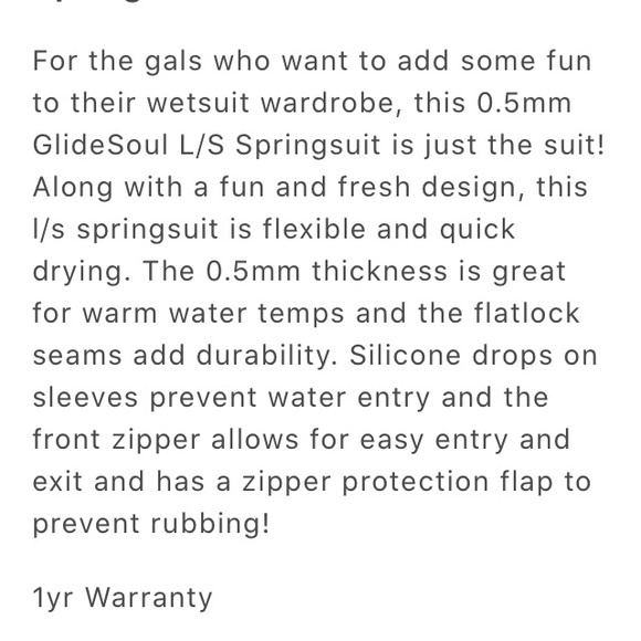 Sold Glidesoul neoprene wetsuit vest rash guard - Picture 3 of 4